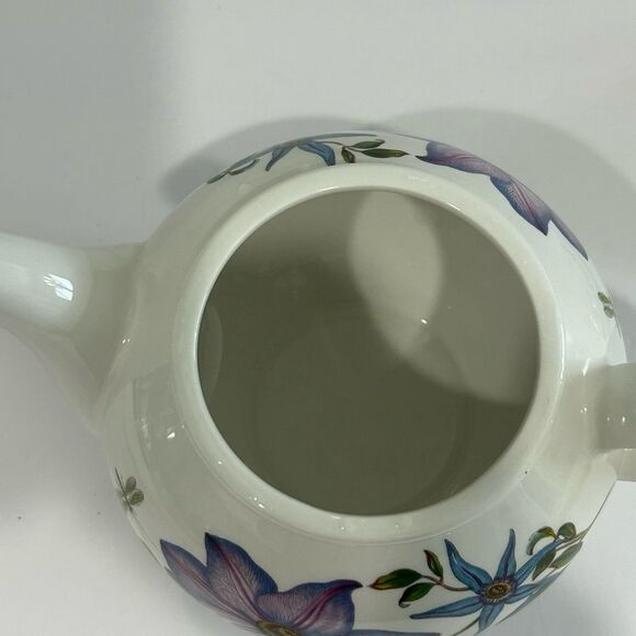 Vintage Portmeirion Botanic Garden Ceramic Tea Pot Susan Williams-Ellis Floral - Picture 6 of 10